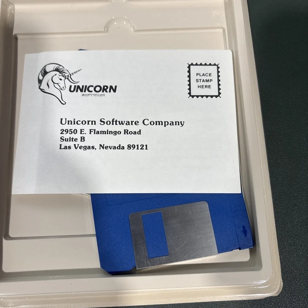 Vintage - Aesop's Fables, Unicorn Educational Software, For Commodore Amiga 512k